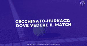 Cecchinato-Hurkacz Streaming Gratis (Roland Garros 2022)