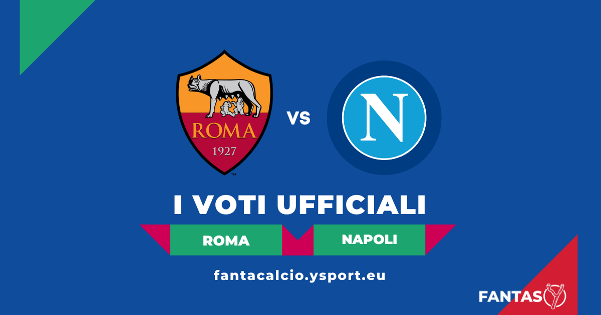 Voti Roma Napoli 0 0 Pagelle Ufficiali Fantacalcio 9ª Giornata Serie A 21 22 Voti Roma Napoli 0 0 Pagelle Ufficiali Fantacalcio 9ª Giornata Serie A 21 22