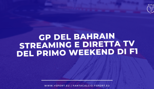 GP del Bahrain: Streaming e Diretta TV del Weekend di Formula 1