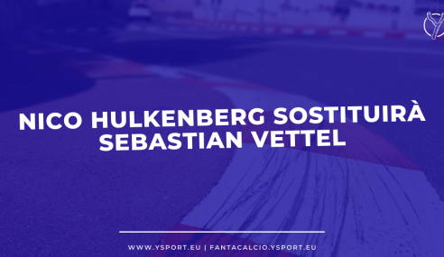 F1, Nico Hulkenberg Ritorna in Pista al Posto di Sebastian Vettel