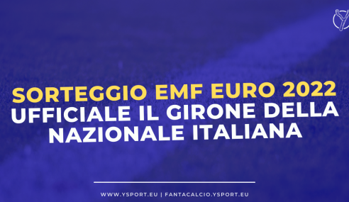 Sorteggio EMF EURO 2022: il girone dell’Italia
