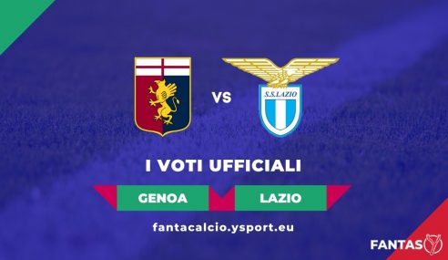 Voti Genoa-Lazio 1-4: Pagelle Ufficiali Fantacalcio (32ª Giornata Serie A 2021-22)