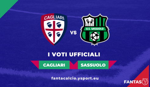 Voti Cagliari-Sassuolo 1-0: Pagelle Ufficiali Fantacalcio (32ª Giornata Serie A 2021-22)