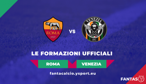 Roma-Venezia: le Formazioni Ufficiali (37a Giornata Serie A 2021-22)