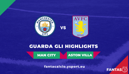Highlights Manchester City-Aston Villa 3-2: Video Gol e Azioni Salienti (Premier League 2021-22)