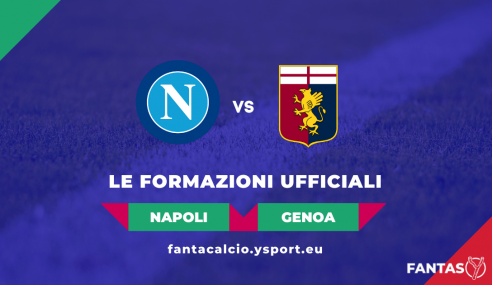 Napoli-Genoa: le Formazioni Ufficiali (37a Giornata Serie A 2021-22)