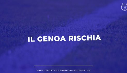Il Genoa Calcio rischia l’esclusione dal campionato di Serie B: il motivo