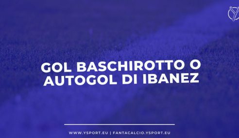 Gol Baschirotto o Autorete Ibanez in Lecce-Roma? La decisione ufficiale della Lega