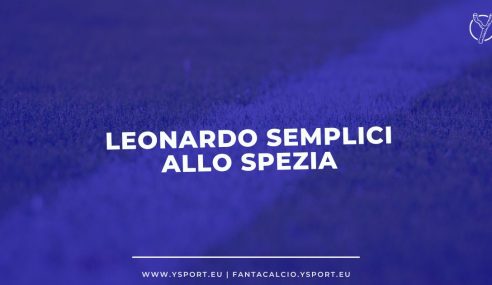 Leonardo Semplici nuovo allenatore dello Spezia: sostituisce Luca Gotti