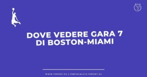 Dove vedere Gara 7 di Boston-Miami streaming gratis online e diretta Tv Finals NBA 2023