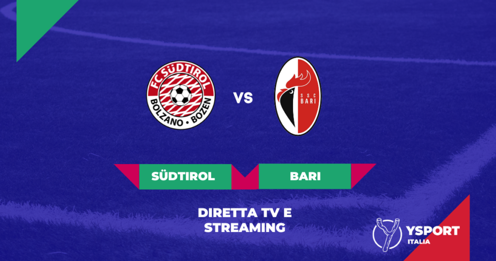 Dove vedere Südtirol-Bari streaming gratis online e diretta Tv il Link per guardare la partita su Sky e DAZN (Playoff Serie B 2023)