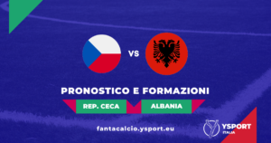 Repubblica Ceca-Albania Pronostico Quote Formazioni Consigli Scommesse Qualificazioni Euro 2024